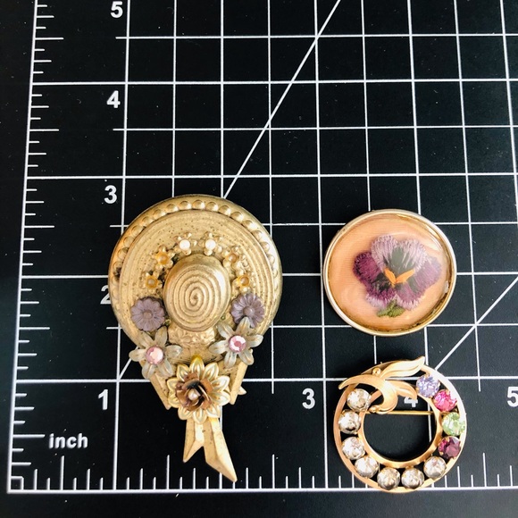 Vintage Unique Brooch Lot - Picture 3 of 6